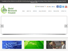 Tablet Screenshot of halalrc.org